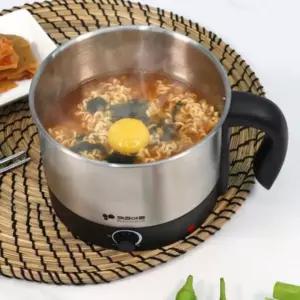 허브 멀티포트 1.8L 간편조리기 전기쿠커 여행용라면포트