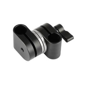 조절식 듀얼 로드 어댑터 ARRI Rosette 표준 핸드그립 모니터 LED 조명용 15mm 폴 튜브