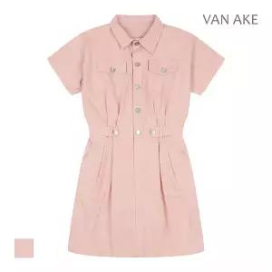 [반에이크] 포켓디자인 카라반팔원피스_VB46OPQ312Z