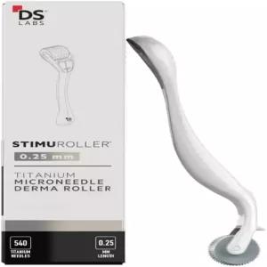 남녀용 DS 랩스 스티머롤러 두피 0.25mm - 관리 루틴용 화장품 마이크로 니들 가정용 미용용 스테인리스