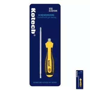 자석 정밀 드라이브 k-7639 십자 W 십자드라이버