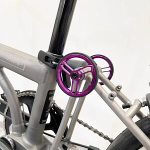 브롬톤 A C P Tline용 8가지 색상 H&H easywheel 70mm