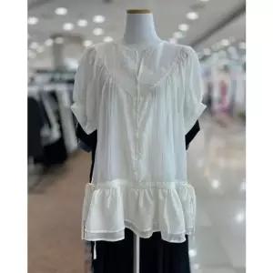 [갤러리아] 부루앤쥬디 셔링튜닉블라우스 BBSFBL016C