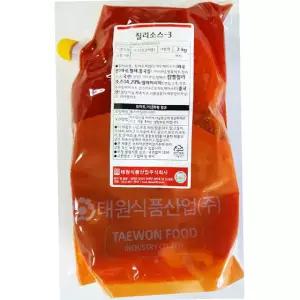 태원 칠리 소스3 2kg 5개 매운맛