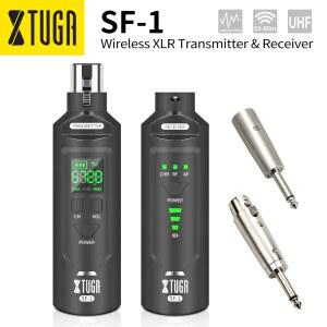 마이크솜 커버 스펀지 XTUGA UHF 무선 콘덴서 XLR 마이크 믹서용 수신기 송신기 충전식 오디오 컨버터