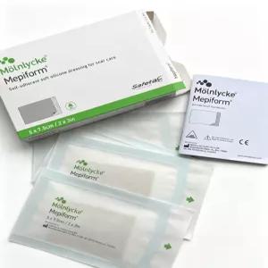 멘리케 메피폼 방수가능 실리콘 겔 시트 5p 5 x 7.5 cm 1개