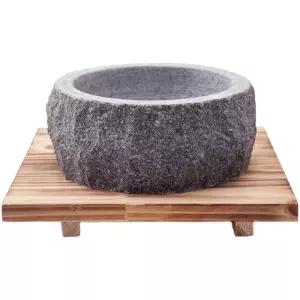 돌솥 솥밥 돌뚝배기 그릇 통주물 인덕션 식당 뚝배기