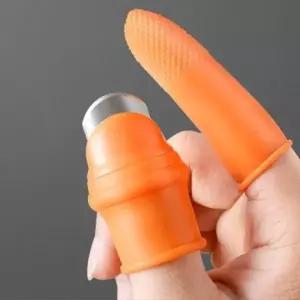 골무 야채수확 줄기 고추 커팅 엄지칼 칼 까는 농업칼
