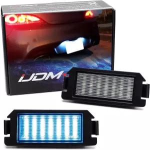 iJDMTOY 아쿠아 스 블루 3배 더 밝은 18-SMD LED CAN-버스 오류 없는 번호판 조명 현대 2011-17 벨로스터