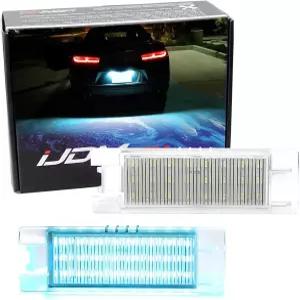 iJDMTOY 스 블루 풀 LED 번호판 라이트 키트 쉐보레 2014-24 카마로 2013-15 말리부 2011-15 볼트 2016-업