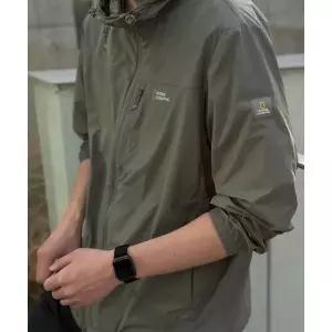 매장정품 NATIONALGEOGRAPHIC N262UJP910 월리스 후드 풀집업 바람막이 GKHAKI N262UJP910205 280107
