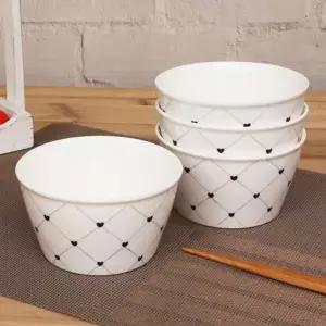 [콩심팥심]체크하트 공기4P