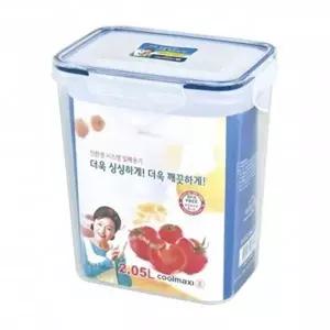 공간활용 2.05L 위생 밀폐용기 3 직사각 1호 냉동실보
