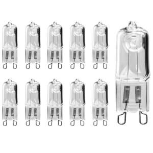10PCS  35W 40W G9 오븐 빛 냉장고 팬에 대 한 고온 방지 230V/220V 할로겐 전구 램프