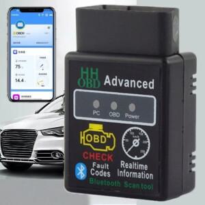 자동차 HH obd 블루투스 스캐너 읽기 및 지우기 오류 코드 엔진 라이트 리더 Andriod Pc iOS 용