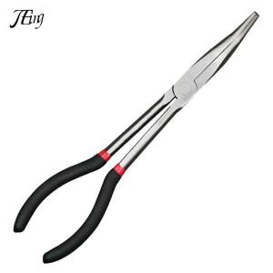다기능 탄소강 낚시 펜치  곡선 스트레이트 롱 핸들 그리퍼