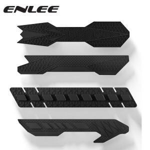 ENLEE 3D MTB 도로 자전거 실리콘 체인 프레임 가드 스크래치 액세서리에 대한 자체 접착 커버 보호