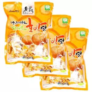 두레촌 강봉석 명인이 만든 우리쌀 호박엿 300g 3개