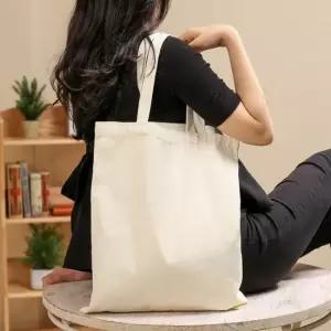 무지백 캔버스 가방 에코 토트백 만들기 DIY 5x42cm 데일리가방 사각에코백 학생에코백