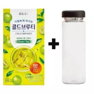 담터 콜드브루티 샤인머스캣 그린티 20Tx1개+워터보틀.