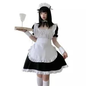 성인코스튬 메이드 하녀 원피스 코스프레 코스튬 이벤트의상