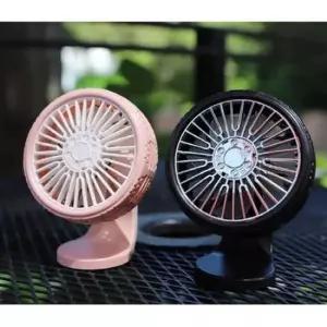 자동차용품 자동차 USB 선풍기 휴대용 LED 서큘레이터 송풍구