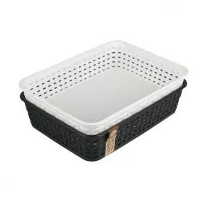 마이 스타일 직사각 바스켓-Y2호 (약25x18.5xH6cm)