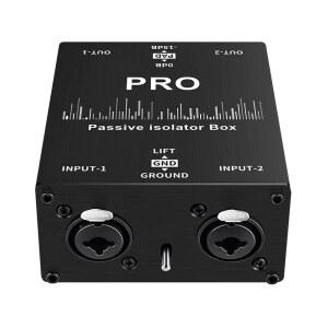 스피커거치대 받침대 스탠드 XLR 오디오 아이솔레이터 사운드 접지 공통 마이크 전류 필터 소음 믹서 제거 미터