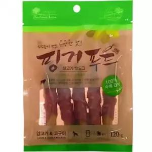 [에이치플러스몰]핑거푸드 강아지 간식 핫도그 애견 간식 양고기 120g 애견먹이