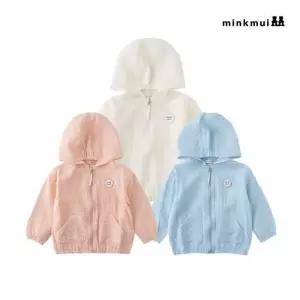 [백화점 정품] 밍크뮤 IV 체크씨어써커홑겹점퍼 3611411001 36114-110-01 02 03 출산백일돌선물