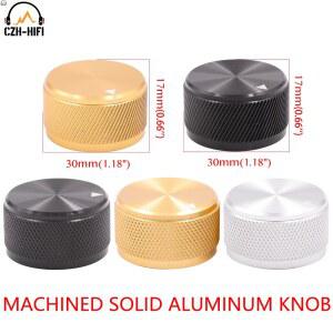 스피커방진패드 받침대 거치대 1PC 30X17MM CNC 스피커 우퍼 볼륨 전위차계 모자 라디오 알루미늄 오디오 버튼 가공 서브