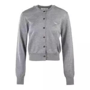 메종키츠네 베이비 폭스 패치 레귤러 가디건 MW00507KT1036H131 MEDIUM GREY MELANGE DO