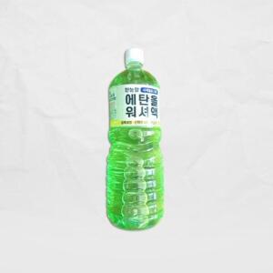 1.8L 하이크린 차 에탄올 한눈알 식물성 워셔액 차량 12개