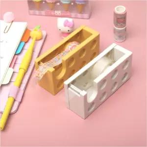 마스킹테이프 인테리어 테이프커터 테이프 블럭 디스펜서 공학 금속 손잡이 인체 작동 칼날