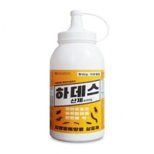 약 하데스산제 트랩 지네 먹이약 보행해충 바퀴 퇴치용품 벌레 600g