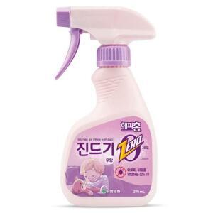 집먼지제거 살균세균제거 290ml 진드기스프레이 진드기퇴치제 위생관리 벌레방지 가정용방충용품 QWFHT67R