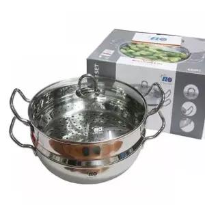 냄비 28cm ELO 국통 곰솥 찜통 2단 인덕션 찌개 들통