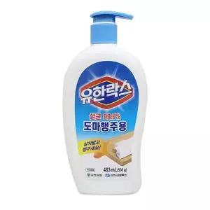 유한락스 걸레 세재 행주용 세정제 483ML 도마