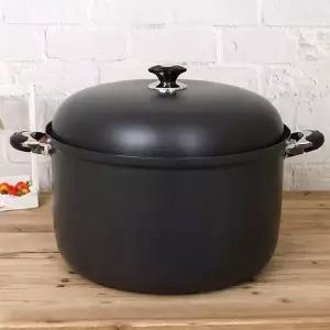 [RIZPICK]블루밍 곰솥 곰통 찜통 경질 냄비 양수냄비 유리경질 40cm 들통