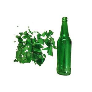 슈가글라스 촬영 소품 깨지는병 액션 600ml 맥주병 칭다오