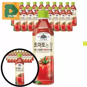 영양가득 야채주스 20p 시원한 500ml 맛있는 영양보충 토마토음료 간식용 건강한 홈카페 아이용 휴대용
