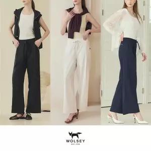 [WOLSEY] 26SS 울시 여성 쿨 썸머 밴딩팬츠 3종