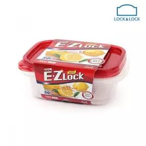 냉동밥보관용기 보관용기 반찬통 직사각 2개 과일보관용기 520ml