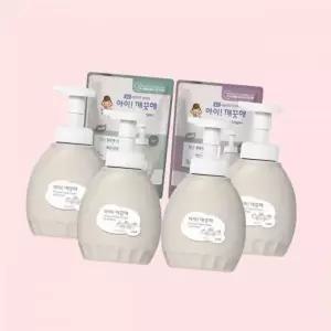 라이온 아이깨끗해 핸드워시 프리미엄 클린비건 용기 450ml 2개 + 리필 400ml 1개 4387061