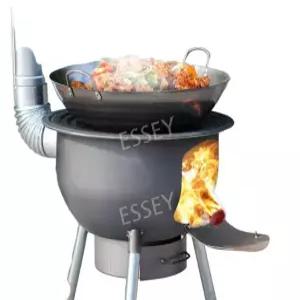 신식 야외 냄비 가정용 장작 이동 화덕 아궁이 닭볶음탕 농촌 가마솥