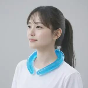 여름용 아이스 넥쿨러 냉감 목걸이 M13393 쿨링튜브