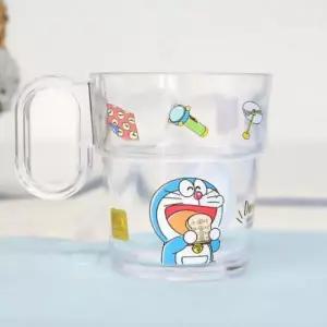 손잡이컵 도트 도라에몽 220ml
