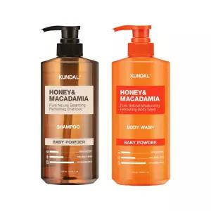 쿤달 네이처 샴푸 500ml+퓨어 바디워시 500ml (총2구세트)