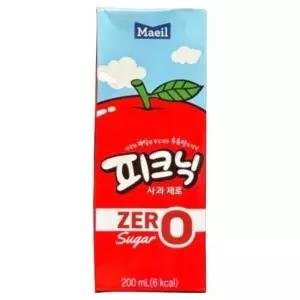 피크닉 제로 사과 200ml 48팩