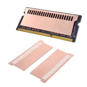 EASYCARGO 노트북 메모리 방열판 키트 구리 DDR3 접착 사전 쿨러 RAM 적용된 테이프 냉각용 DDR4 전도성 SODIMM DDR5 패드